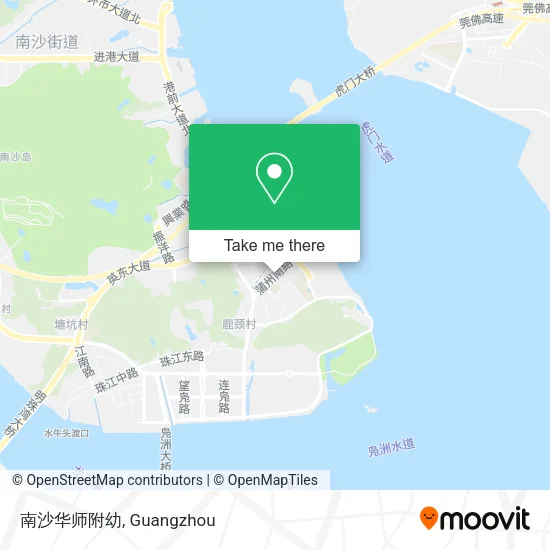 南沙华师附幼 map