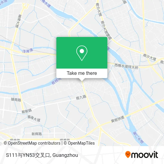 S111与YN53交叉口 map