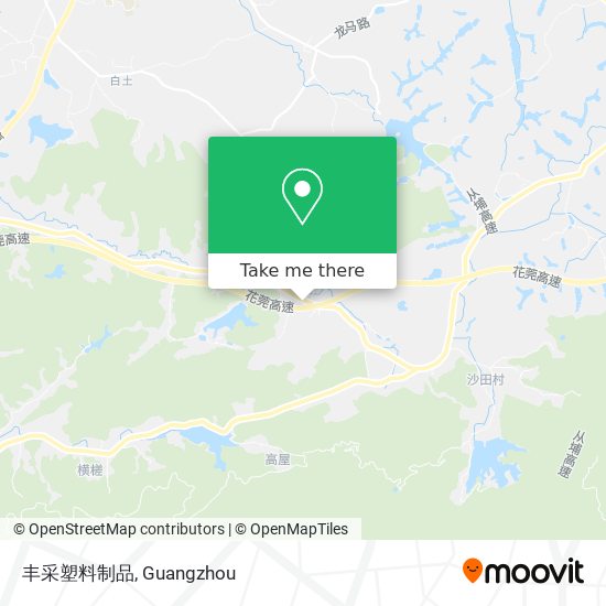 丰采塑料制品 map