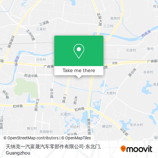 天纳克一汽富晟汽车零部件有限公司-东北门 map