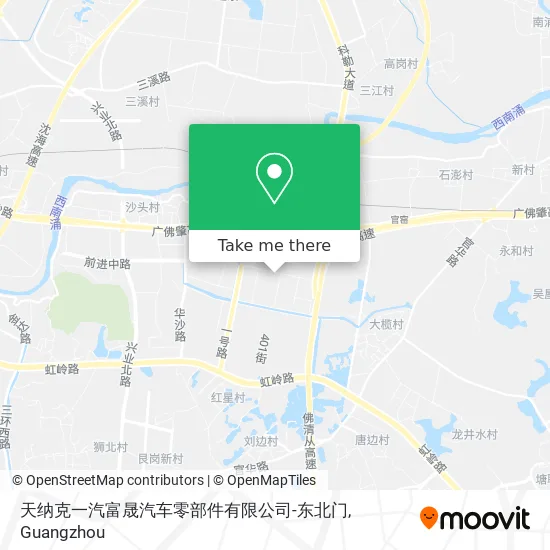 天纳克一汽富晟汽车零部件有限公司-东北门 map