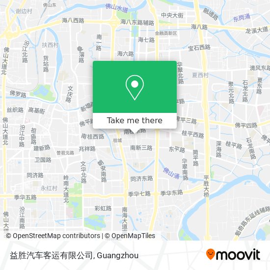益胜汽车客运有限公司 map