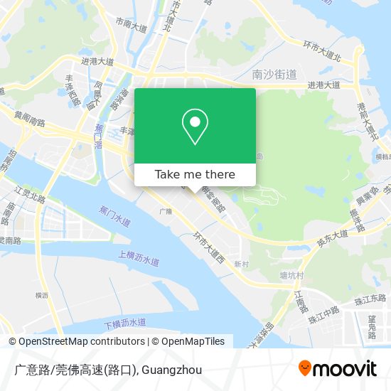 广意路/莞佛高速(路口) map