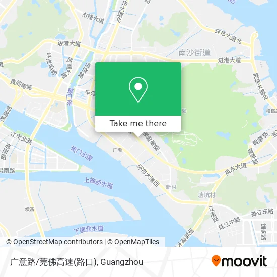 广意路/莞佛高速(路口) map