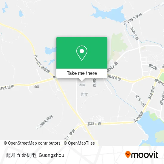 超群五金机电 map