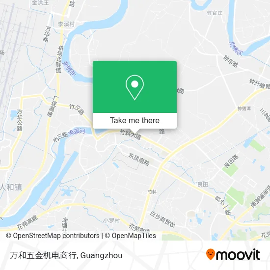万和五金机电商行 map