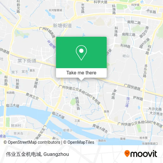 伟业五金机电城 map