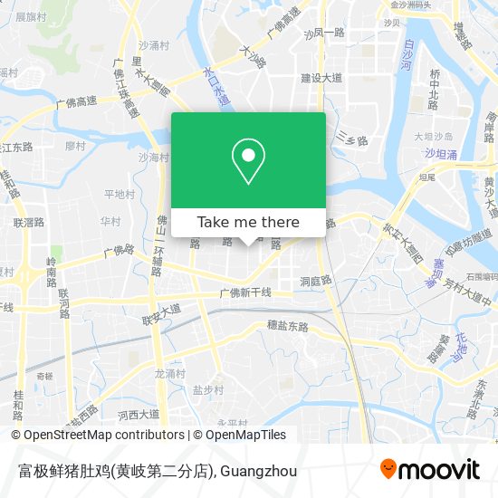 富极鲜猪肚鸡(黄岐第二分店) map