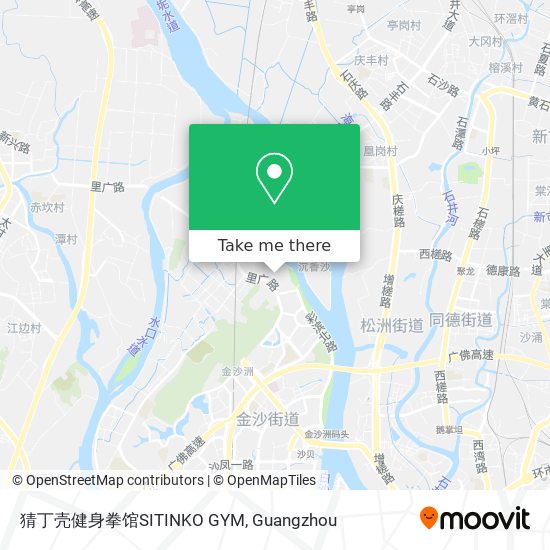 猜丁壳健身拳馆SITINKO GYM map