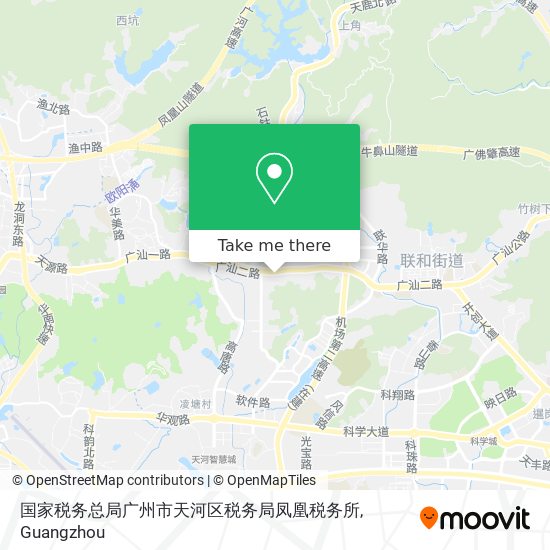 国家税务总局广州市天河区税务局凤凰税务所 map