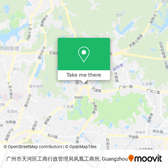 广州市天河区工商行政管理局凤凰工商所 map