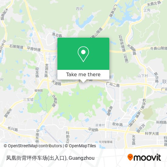 凤凰街背坪停车场(出入口) map