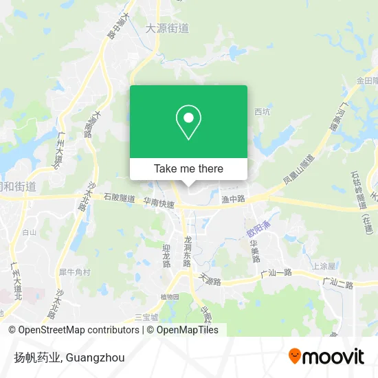 扬帆药业 map