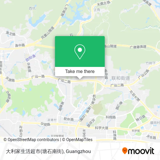 大利家生活超市(塘石南街) map