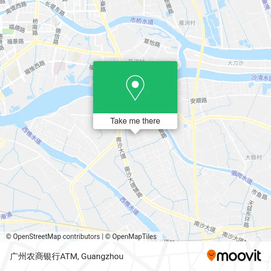 广州农商银行ATM map