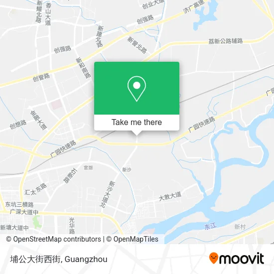 埔公大街西街 map