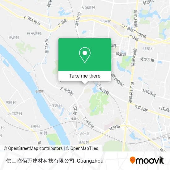 佛山临佰万建材科技有限公司 map