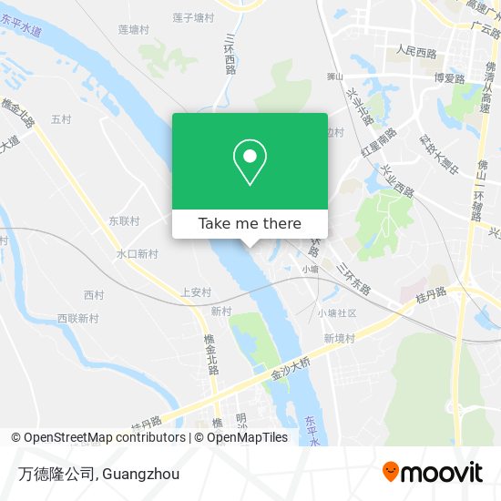 万德隆公司 map