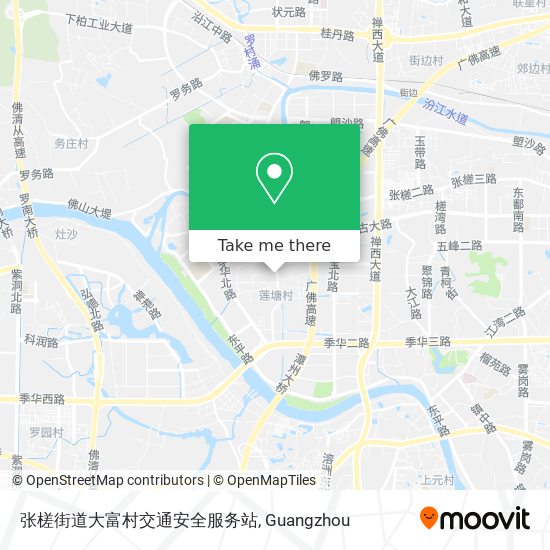 张槎街道大富村交通安全服务站 map