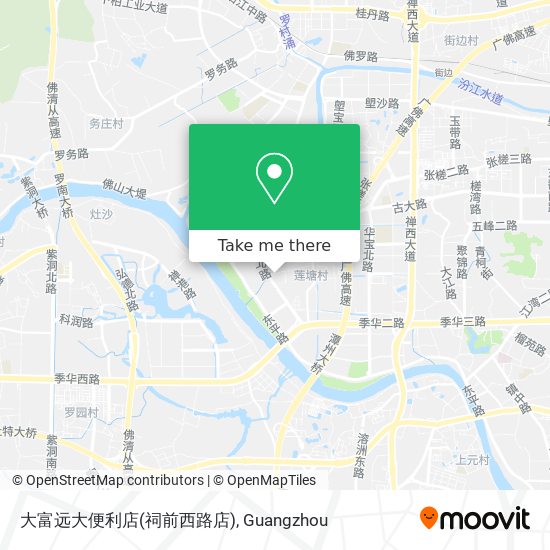 大富远大便利店(祠前西路店) map
