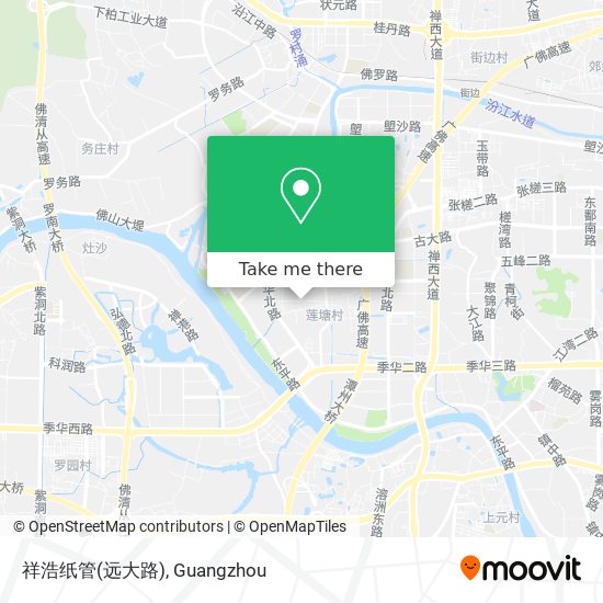 祥浩纸管(远大路) map