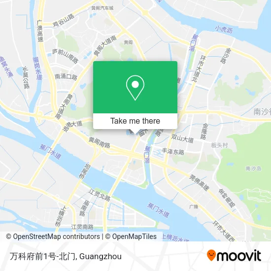 万科府前1号-北门 map