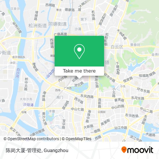 陈岗大厦-管理处 map