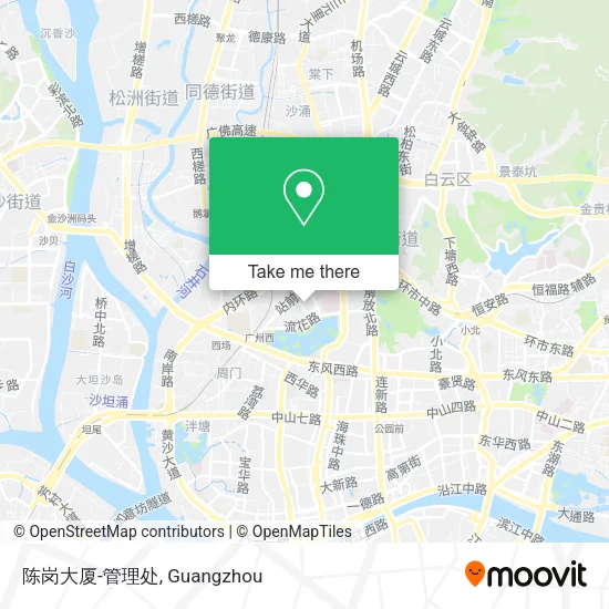 陈岗大厦-管理处 map