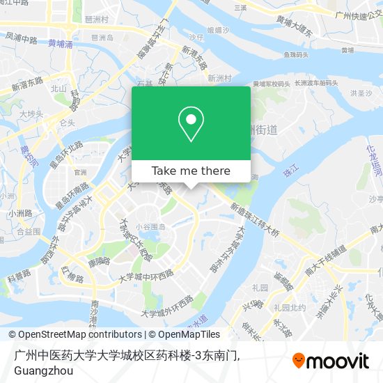 广州中医药大学大学城校区药科楼-3东南门 map