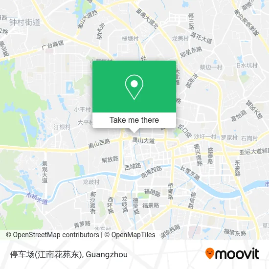 停车场(江南花苑东) map