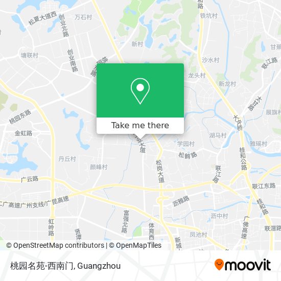 桃园名苑-西南门 map