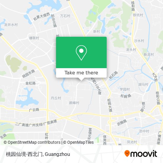 桃园仙境-西北门 map