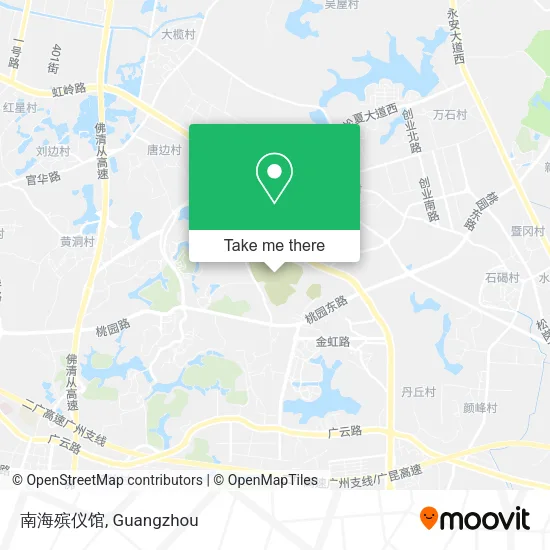 南海殡仪馆 map