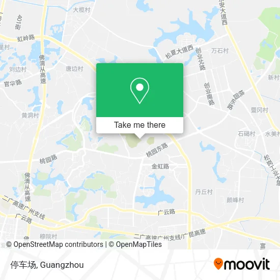 停车场 map