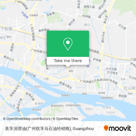 美孚润滑油(广州联孚马石油经销商) map
