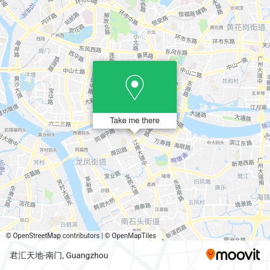 君汇天地-南门 map