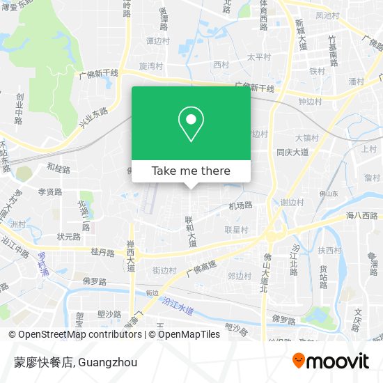 蒙廖快餐店 map