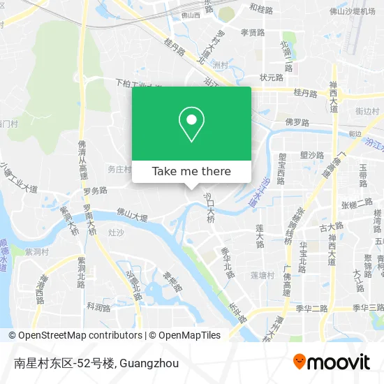 南星村东区-52号楼 map