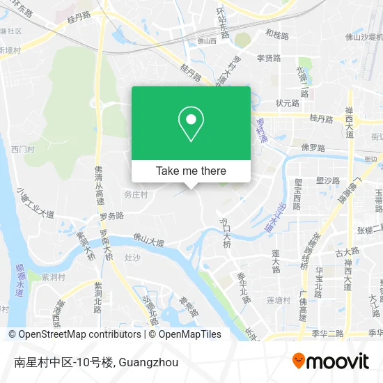 南星村中区-10号楼 map