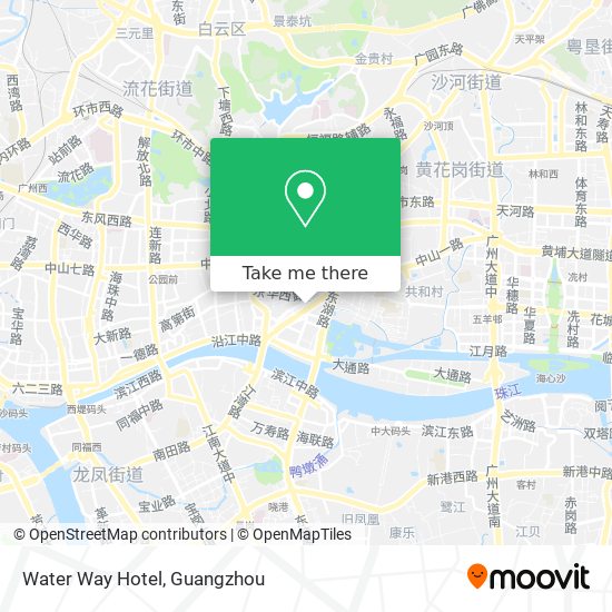 Water Way Hotel map