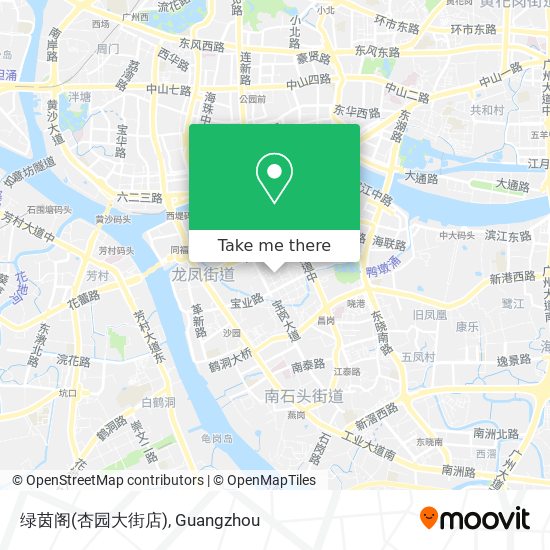 绿茵阁(杏园大街店) map