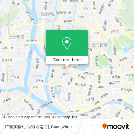 广雅实验幼儿园(西南门) map