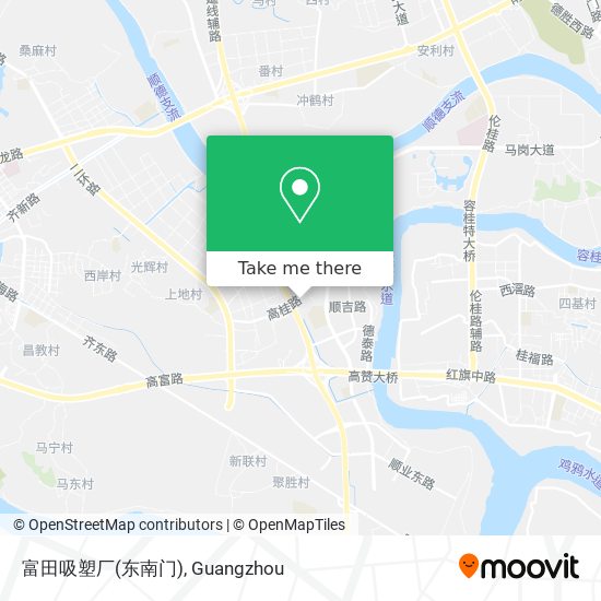 富田吸塑厂(东南门) map