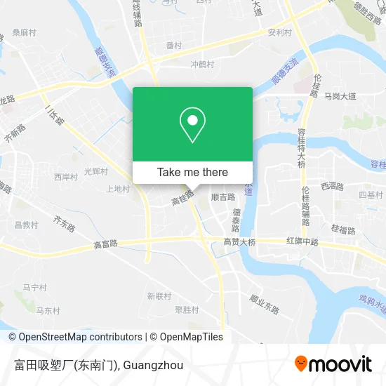 富田吸塑厂(东南门) map