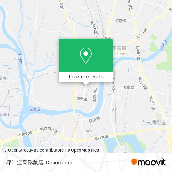 绿叶江高形象店 map