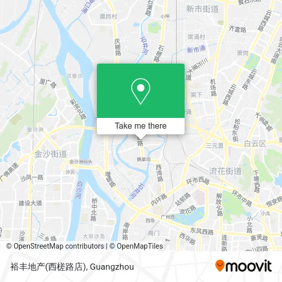 裕丰地产(西槎路店) map