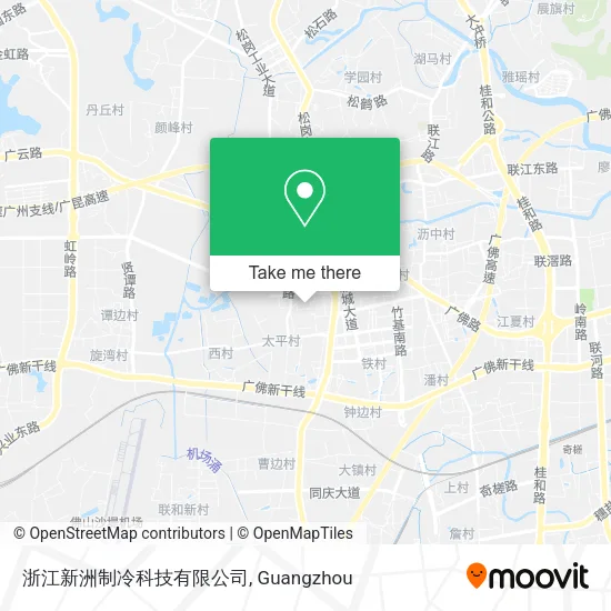浙江新洲制冷科技有限公司 map