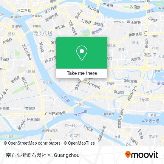南石头街道石岗社区 map
