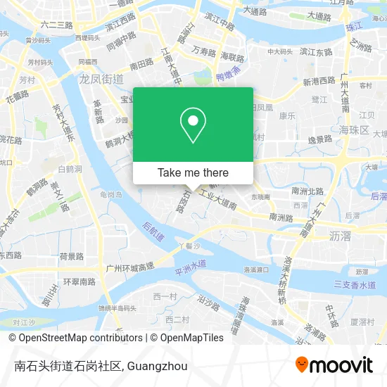 南石头街道石岗社区 map