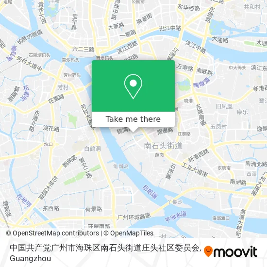 中国共产党广州市海珠区南石头街道庄头社区委员会 map